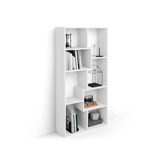 style minimaliste bibliothèque