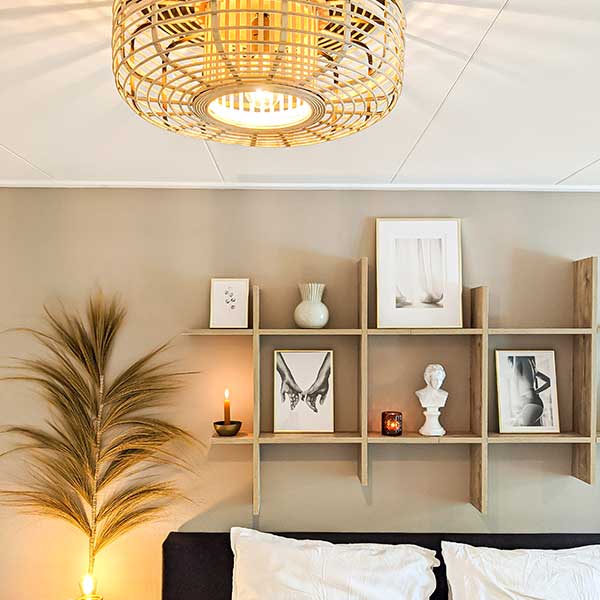 how to light up modern bedroom