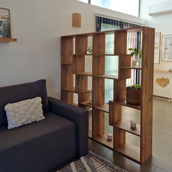 bookcase partition wall