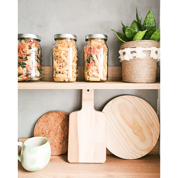 altura estantes cocina