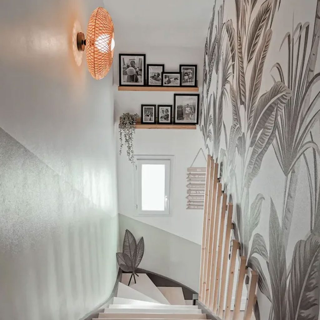 como decorar un pasillo estrecho