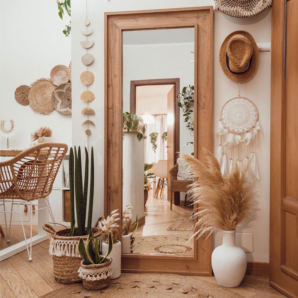 espejo para pasillo
