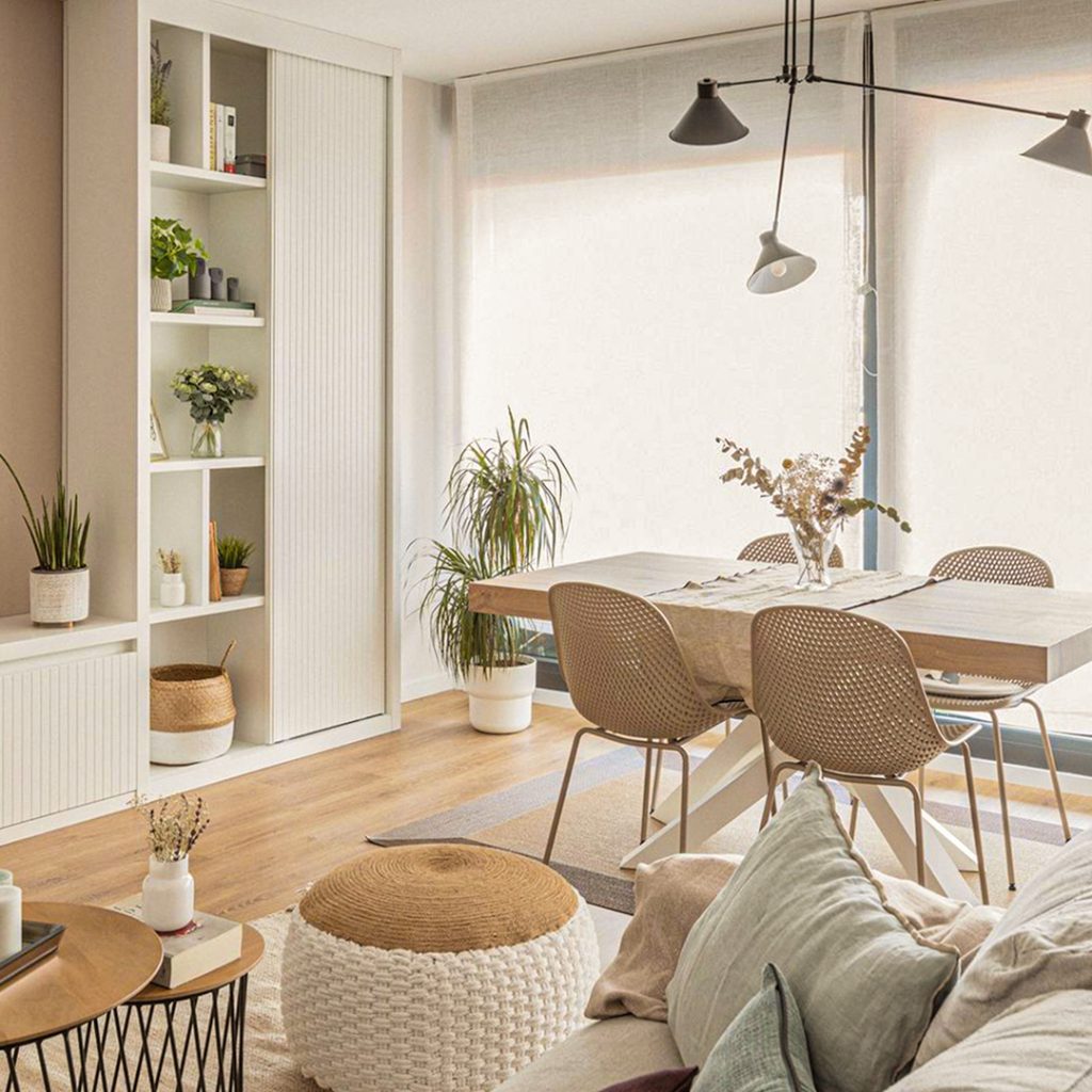 beach house living room