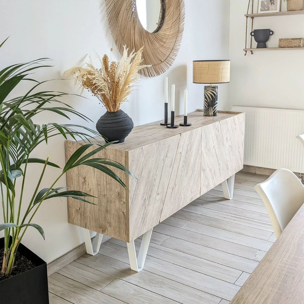 how to decorate a sideboard