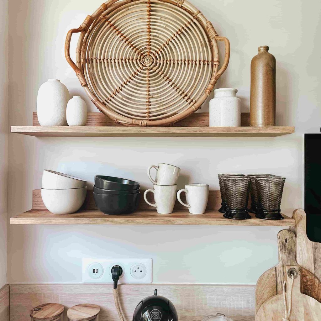 idee mensole cucina moderna