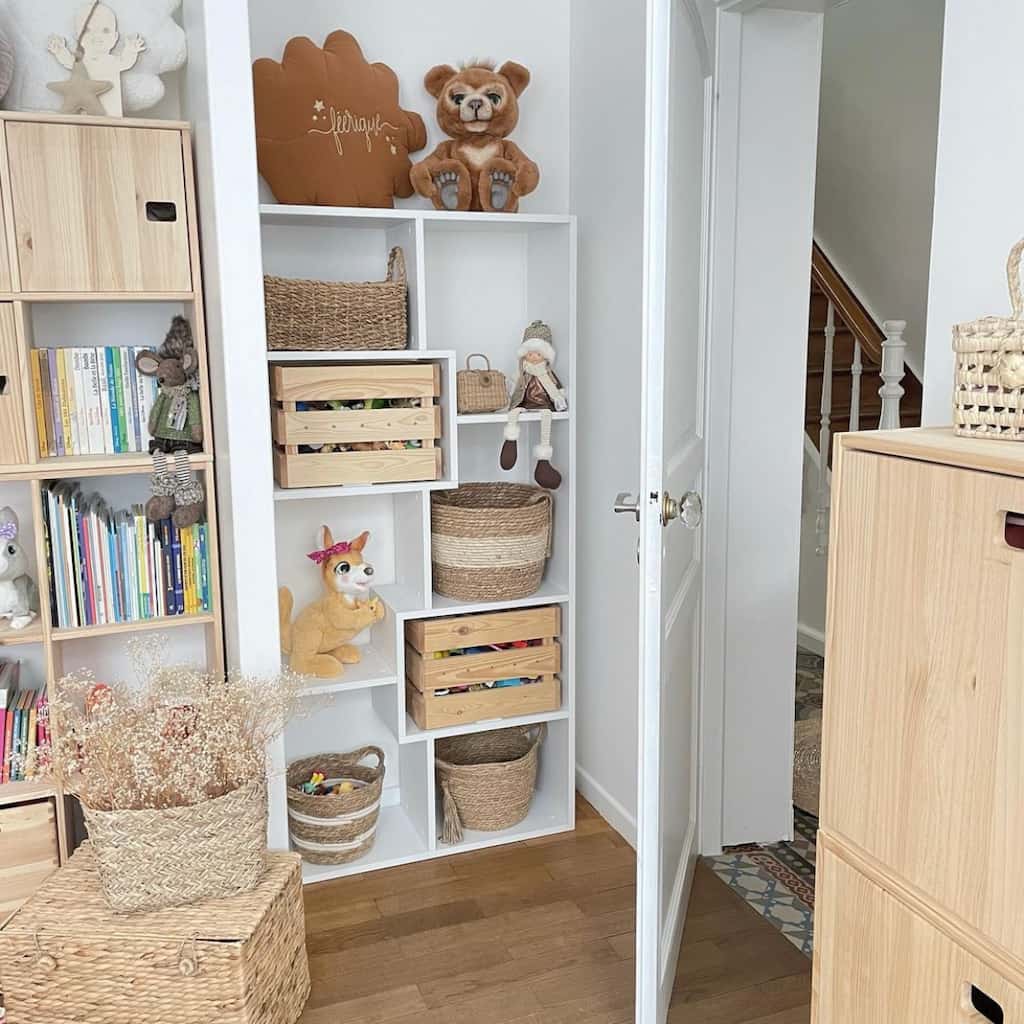 ideas para decorar estanterias dormitorio