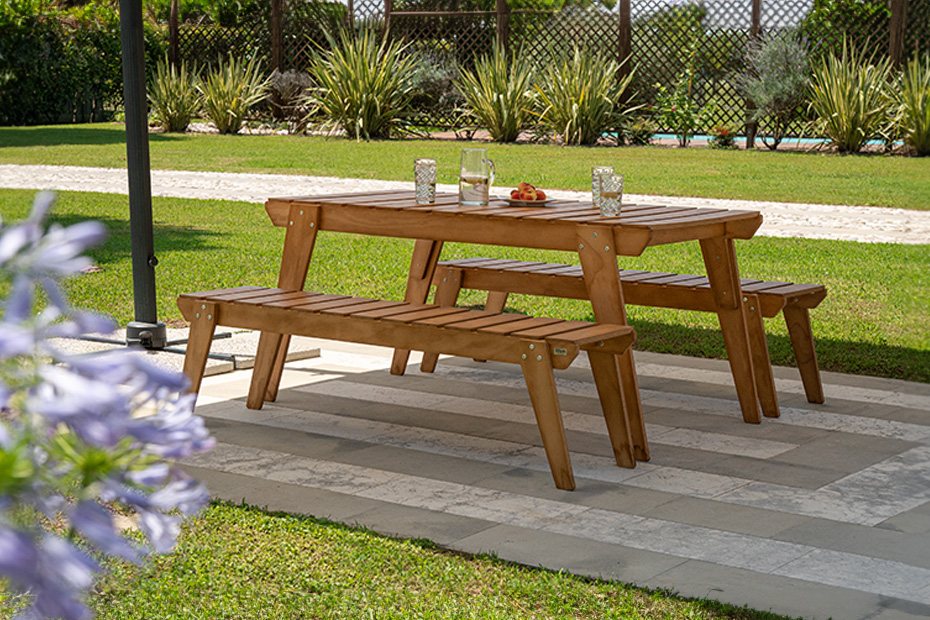 come arredare un giardino