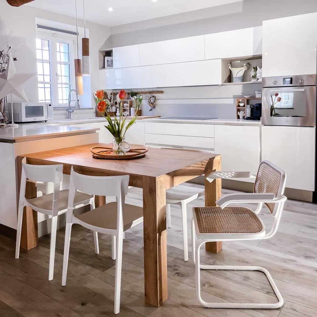 limpiar muebles cocina mate