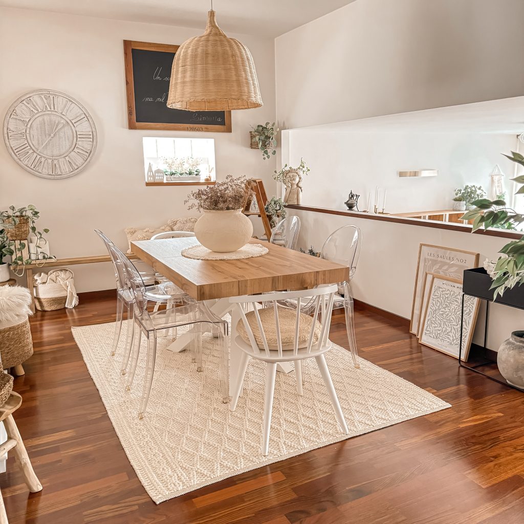 altura estandar mesa comedor