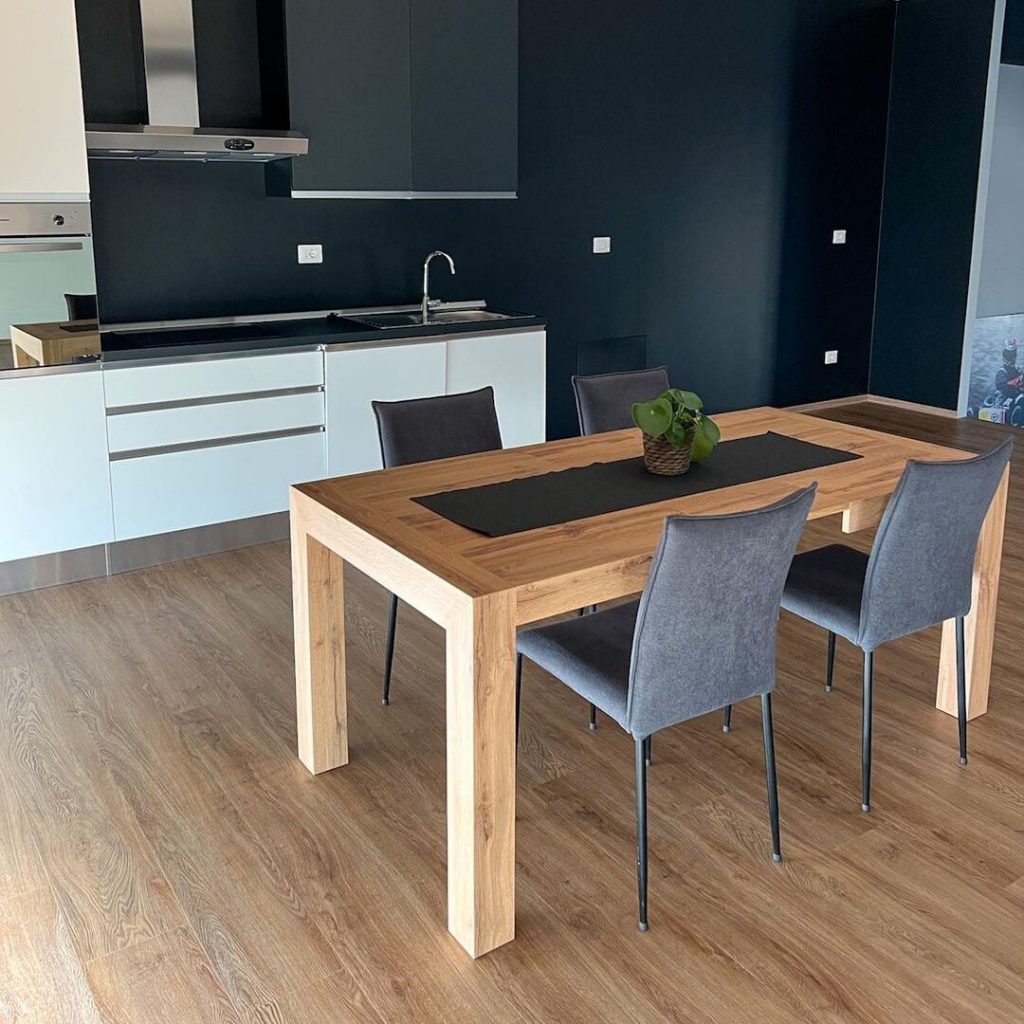 altura mesa de comedor