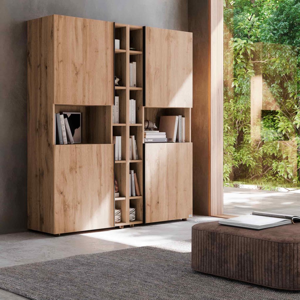 bibliothèque pour salon