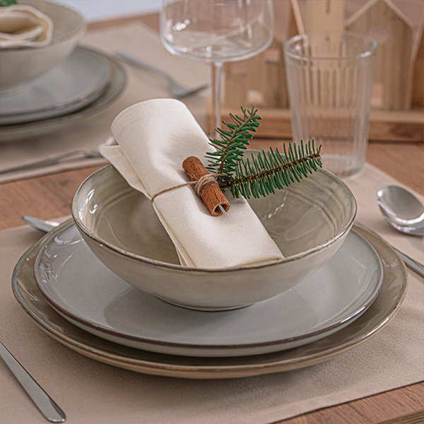 weihnachtstisch decken