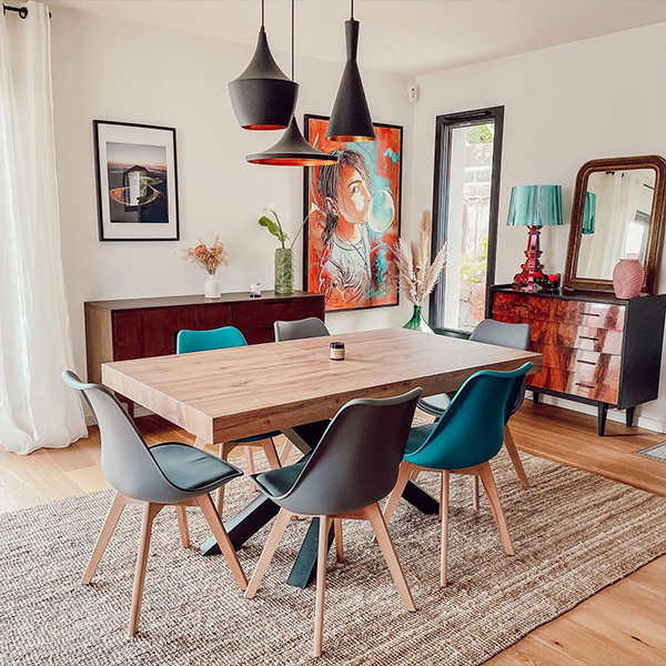 scandi dining room