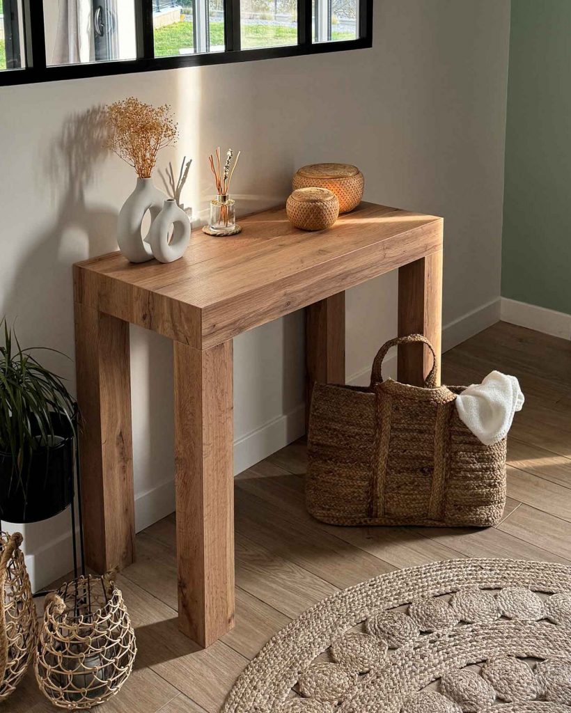 entryway console table