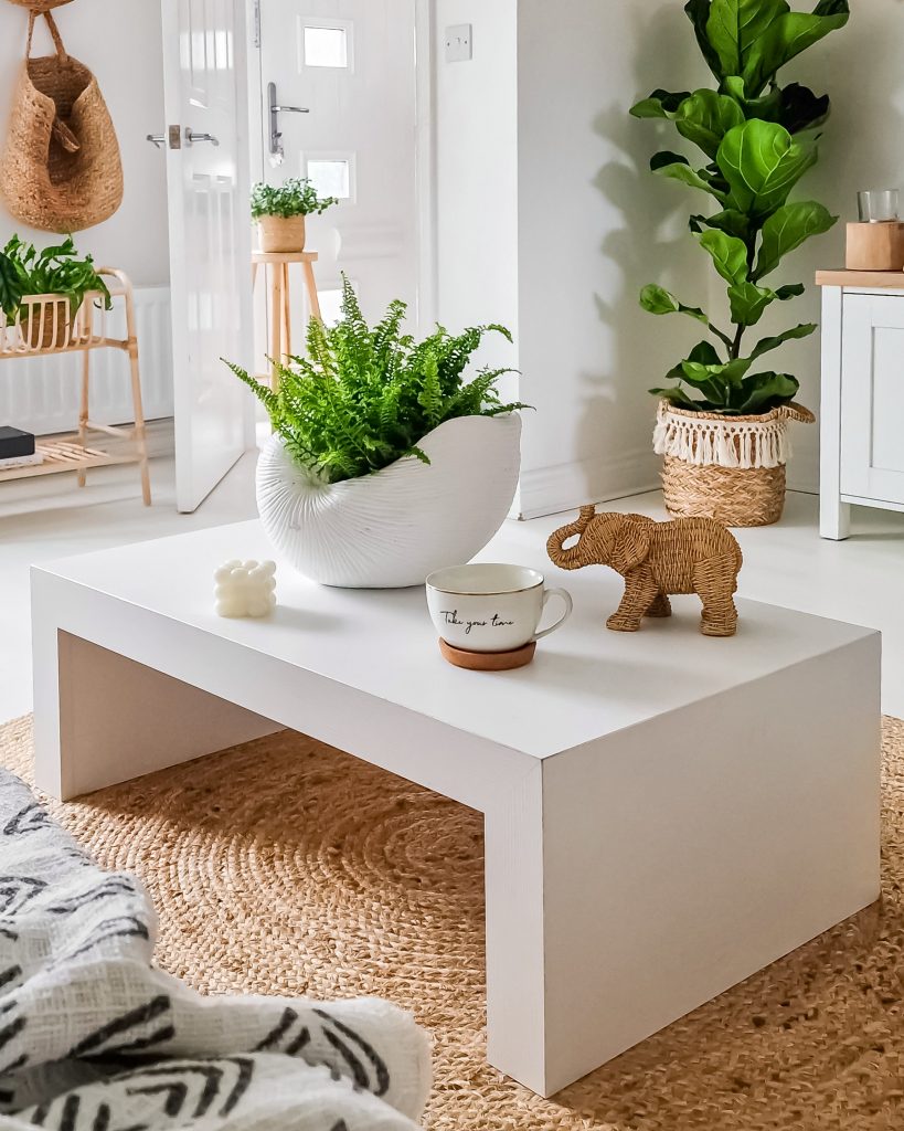 decoration table basse