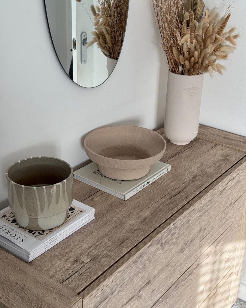 como decorar una comoda de habitacion