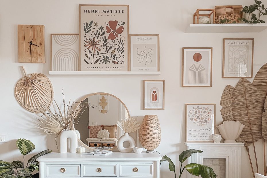 decorare una parete spoglia