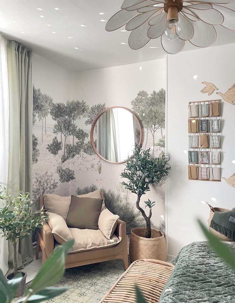 decoracion esquina salon