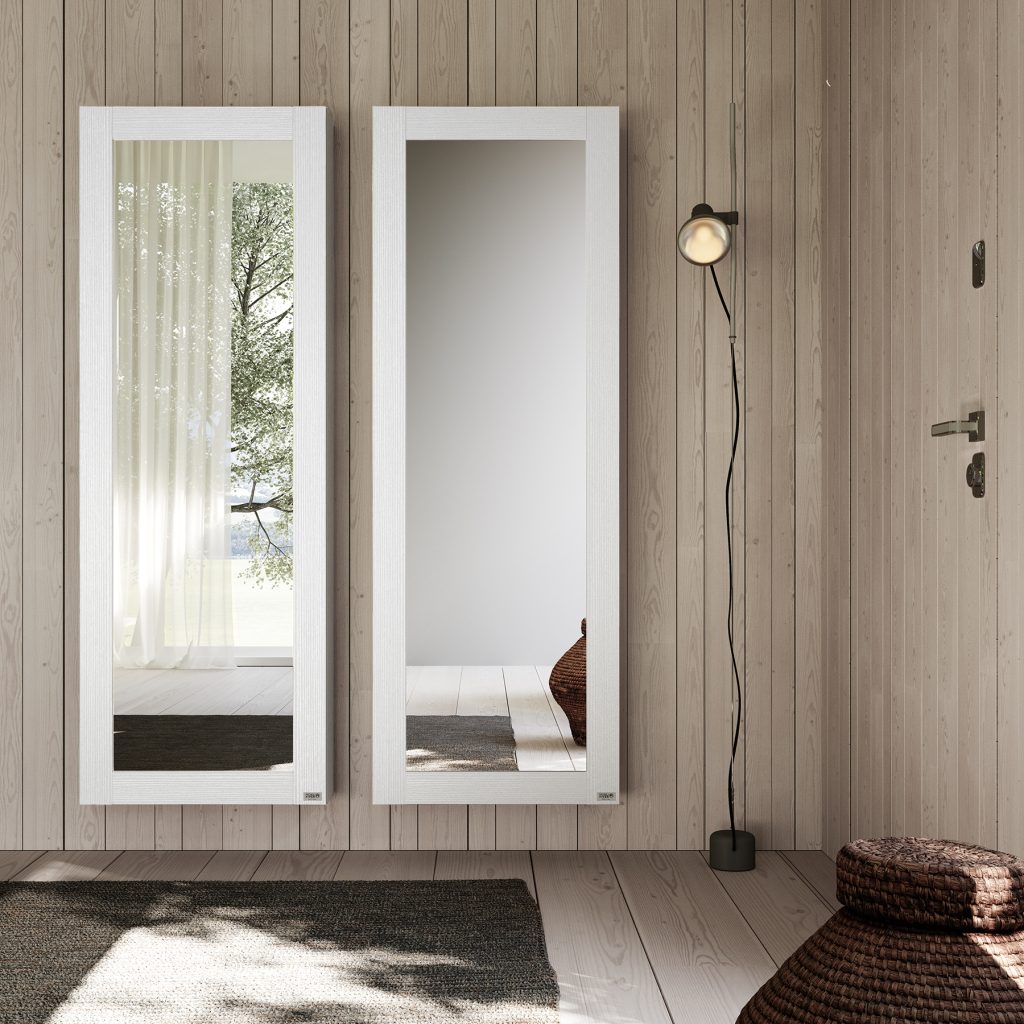 Scarpiera Rachele bianco frassino Mobili Fiver