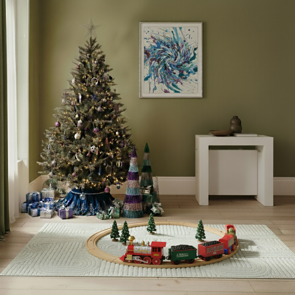 albero di natale vintage