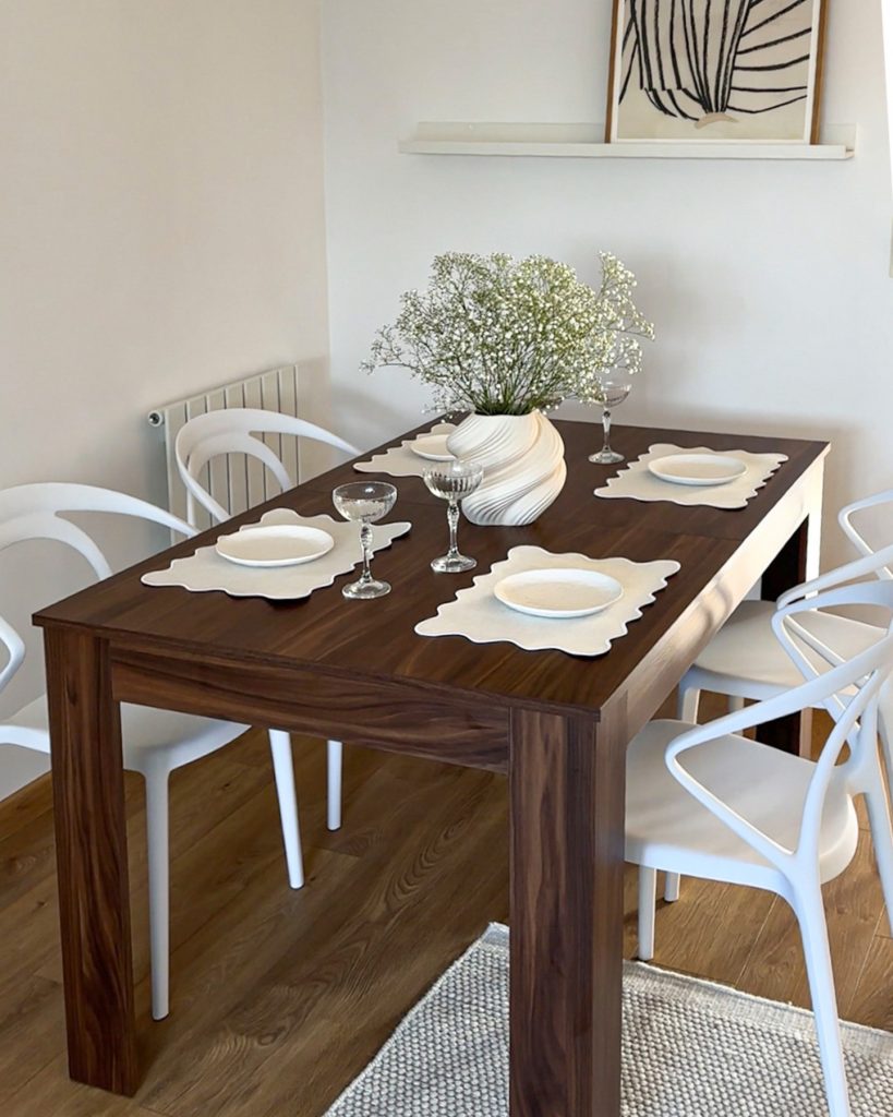 decorar mesa comedor