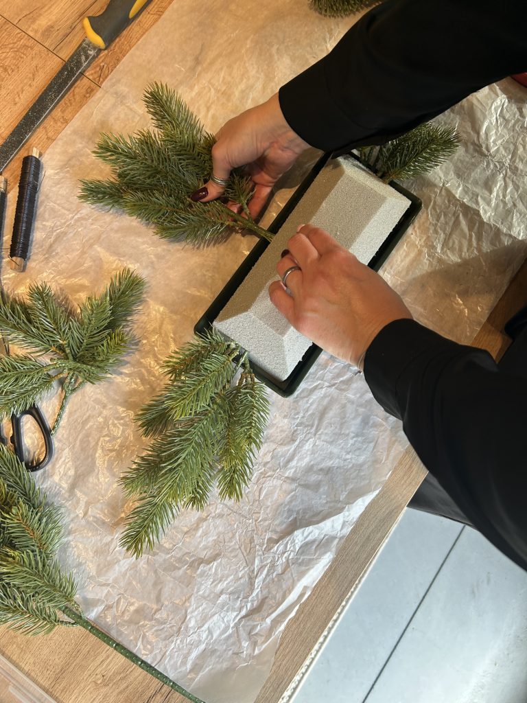 Centro tavola natalizio