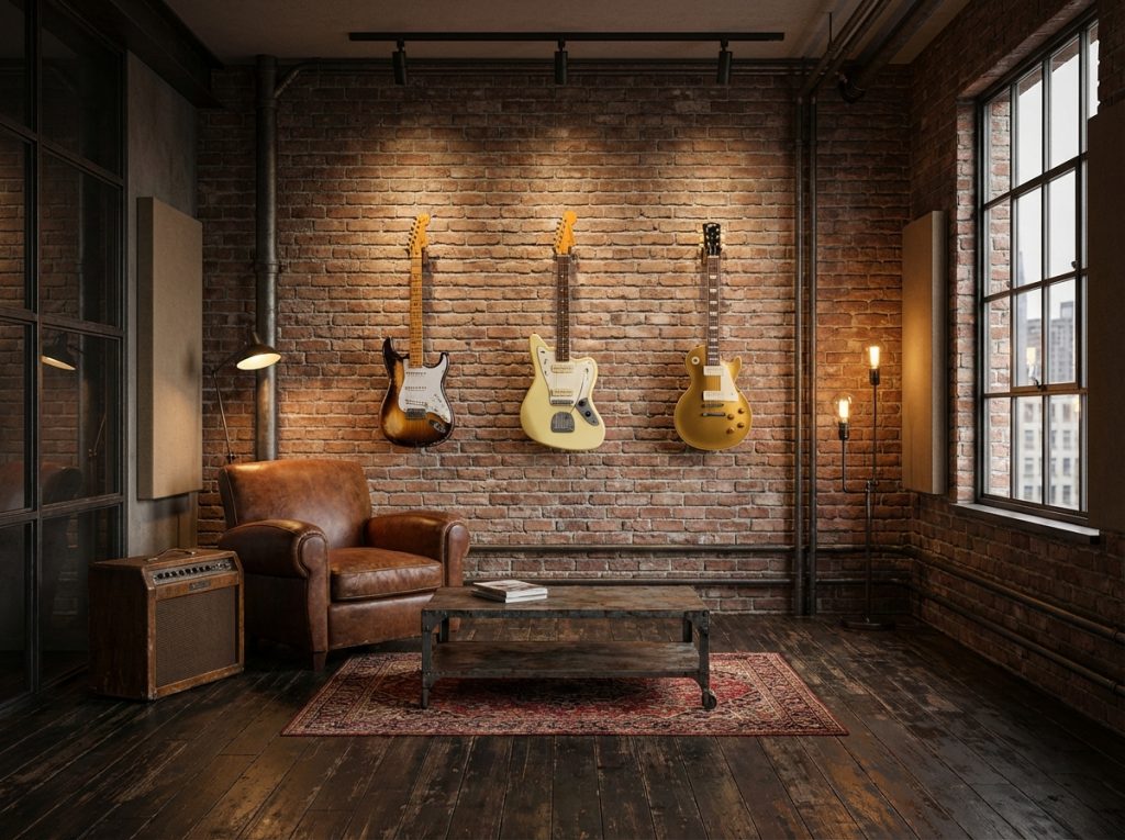 sala della musica chitarre