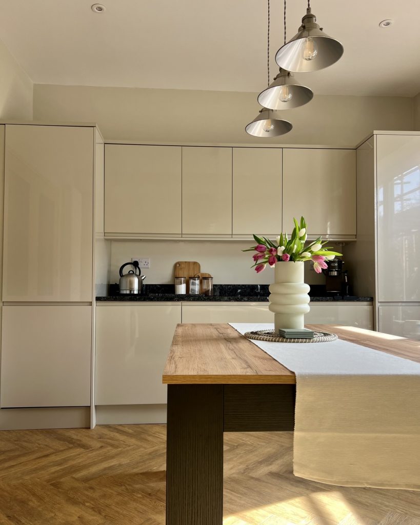 Ostertischdekoration