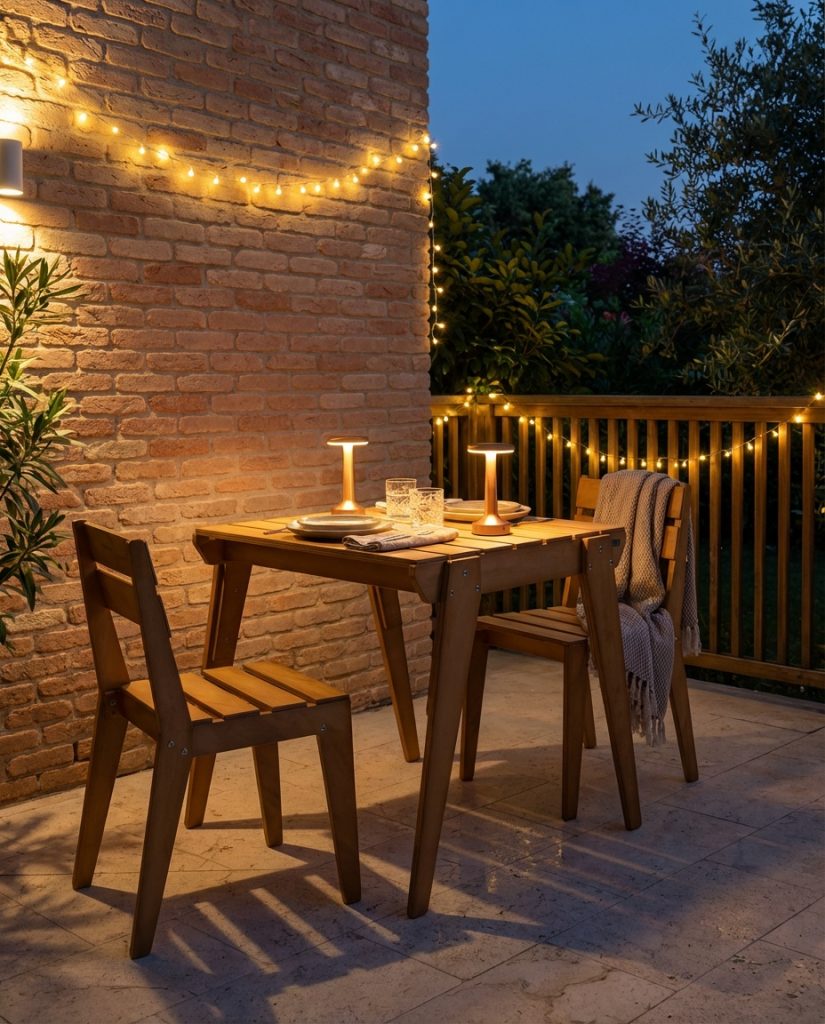 illuminazione terrazzo