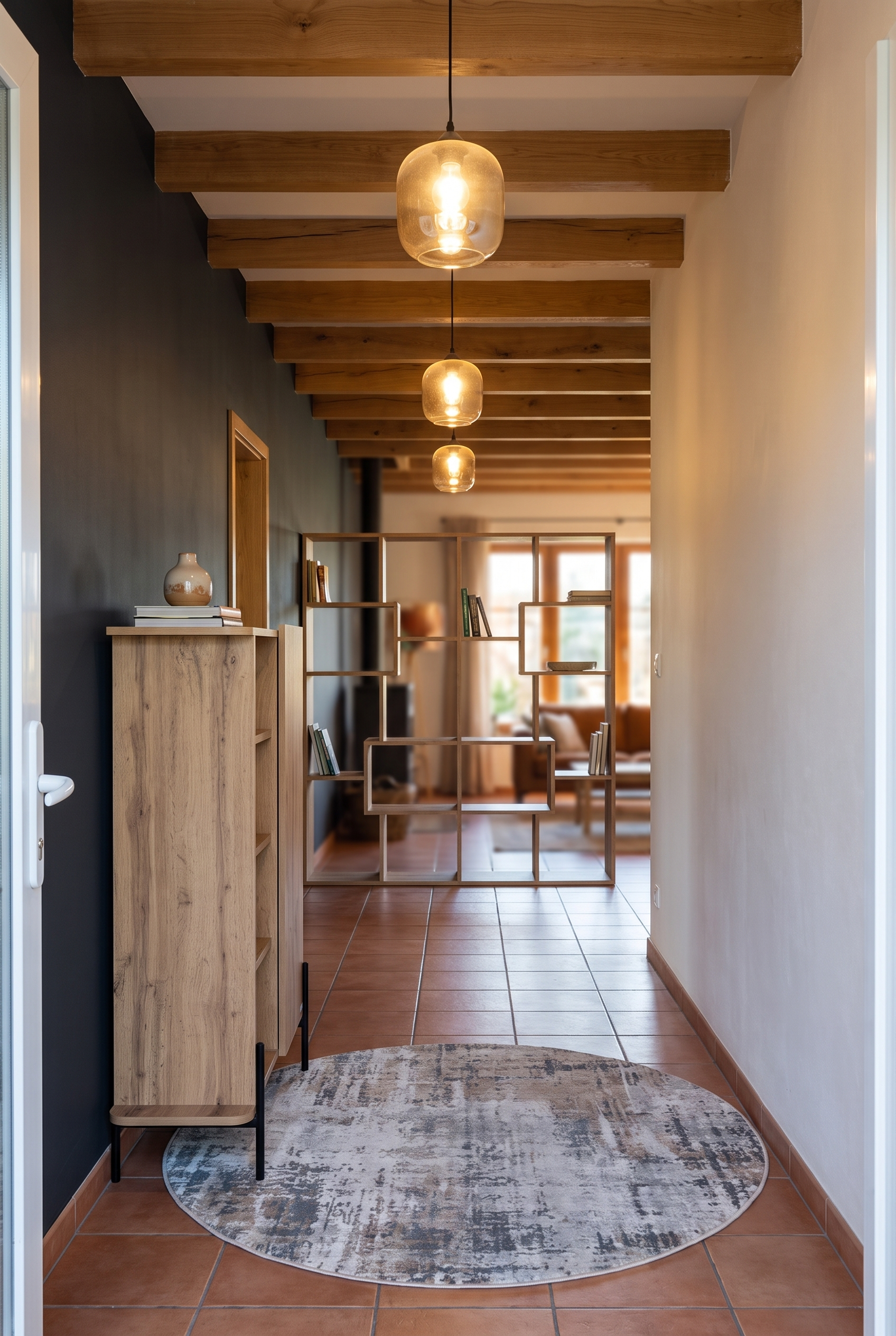 modern home entryway