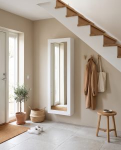 how to furnish an under stairs space