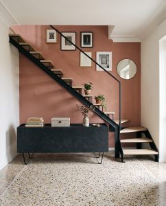 open under stairs space